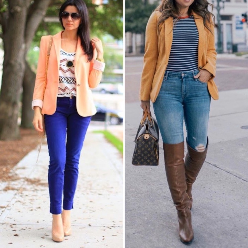 New Pendleton Fall Blazer Jacket 2 Button Geometr… - image 2